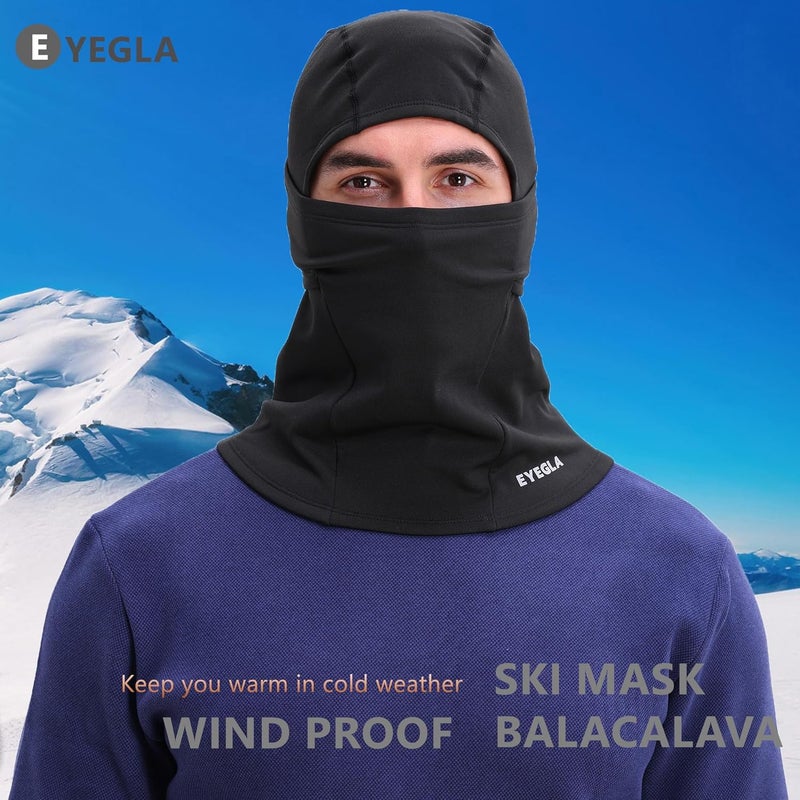 Eyegla Balaclava Ski Mask for Men Cold Weather,Winter Thermal Face Mask Women for Snowboarding Motorcycle Cycling - Image 5